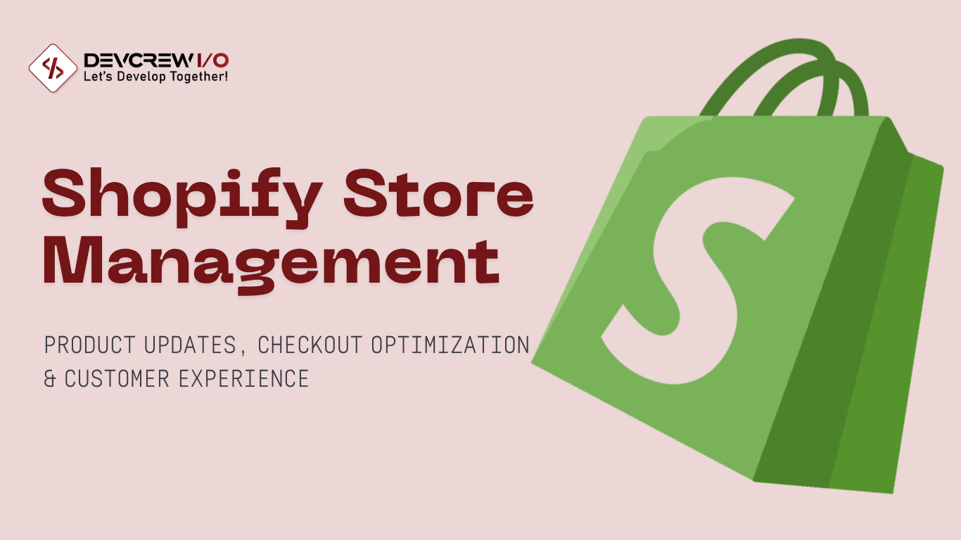 DevCrew I/O - Shopify