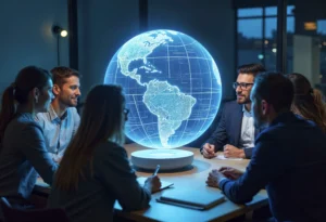 Alternatives to Nearshore Software Development: Finding the Right Fit for 2025 2 DevCrew I/O - futuristic technology concept